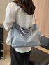 Large Shopper Bag Multi-Pocket Minimalist