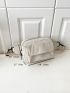 Small Fanny Pack Minimalist Nylon White