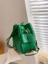 New Mini Fashion Niche Unique Braided Bucket Bag Cross-body Shoulder Women's Bag