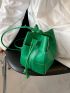 New Mini Fashion Niche Unique Braided Bucket Bag Cross-body Shoulder Women's Bag