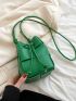 New Mini Fashion Niche Unique Braided Bucket Bag Cross-body Shoulder Women's Bag