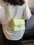 Minimalist Square Bag Flap for Women