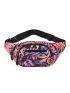 Plant Pattern Waist Bag for Sport