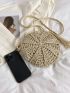 Tassel Decor Straw Bag Vacation