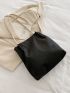 Pocket Front Square Bag Nylon For Daily Life