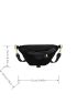 Zip Front Fanny Pack Black For Daily Life