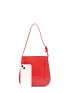 Neon Red Square Bag Funky With Adjustable-strap