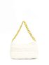 Quilted Hobo Bag Minimalist Chain Strap