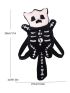 Cartoon Skeleton Design Novelty Bag Cute Polyester For Daily Life