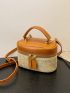 Mini Straw Bag Zip Front Vacation