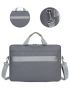 Patch Detail Men Briefcase Double Handle for Business