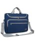 Patch Decor Men Briefcase Double Handle Colorblock