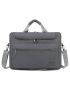 Patch Detail Men Briefcase Double Handle for Business