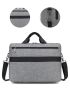 Colorblock Men Briefcase Double Handle for Business