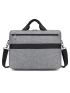 Colorblock Men Briefcase Double Handle for Business