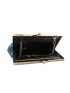 Mini Square Bag Sequin Decor Kiss Lock Chain Strap