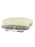 Small Square Bag Faux Pearl Decor For Party