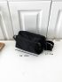 Minimalist Fanny Pack Small Nylon Black