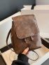 Minimalist Flap Backpack Small Mini For School