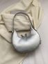 Minimalist Hobo Bag Metallic Small Funky