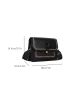 New Mini Contrast Embroidered Buckle Fashion Women's Shoulder Bag