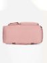 Letter Graphic Travel Bag Pink For Gym Sport Travel