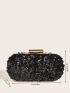 Colorful Box Bag Sequins Decor Glamorous For Party