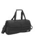 Letter Graphic Travel Bag Medium Black