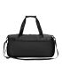 Letter Graphic Travel Bag Medium Black