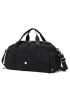 Minimalist Travel Bag Large Capacity Black