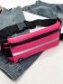 Neon-Pink Fanny Pack Release Buckle For Sport