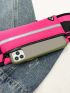 Neon-Pink Fanny Pack Release Buckle For Sport