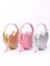 Small Heart Shape Novelty Bag Funky Metallic Top Handle For Daily