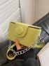 Mini Bucket Bag Chain PU