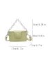 Mini Bucket Bag Chain PU