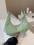 Light Green Hobo Bag PU