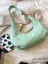 Light Green Hobo Bag PU