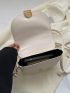 Mini Saddle Bag PU White