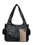 Buckle & Studded Decor Square Bag