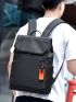 Waterproof Men's Laptop Fashion Black Business USB Charging Backpack Camping Bag