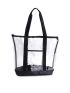 Large Capacity Beach Bag PVC Waterproof For Beach, Clear Bag