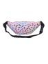 Butterfly Pattern Fanny Pack PU Waterproof