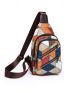 Colorblock Sling Bag Mini Adjustable Strap