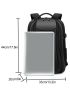 Minimalist Travel Backpack Medium Zipper For Business