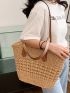 Large Straw Bag Vacation