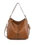 Stitch Detail Hobo Bag PU Vintage