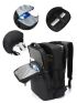 Medium Laptop Backpack With USB Charging Port Release Buckle Decor Multi-Function Camping Bag