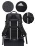 Medium Laptop Backpack With USB Charging Port Release Buckle Decor Multi-Function Camping Bag