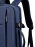 Medium Functional Backpack Minimalist Solid Color