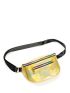 Small Waist Bag Holographic Pattern Funky Style